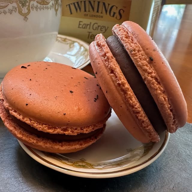 Earl Grey Tea Macarons